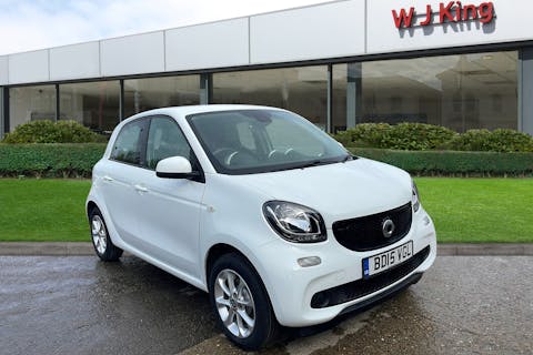 White smart Forfour 1.0 Passion 2015