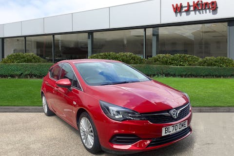Red Vauxhall Astra 1.2 Elite Nav Premium 2020