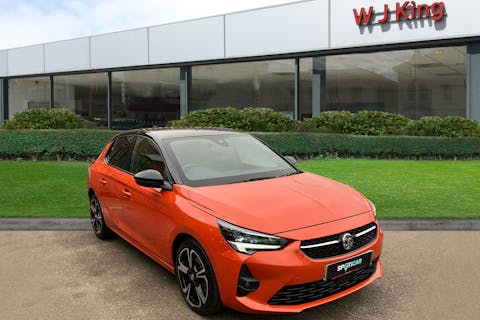 Orange Vauxhall Corsa 1.2 SRi Edition 2022