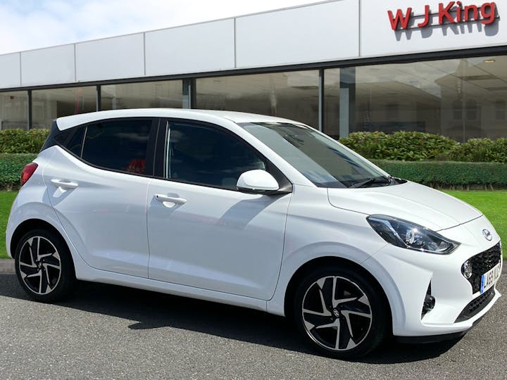White Hyundai I10 1.0 Mpi Premium 2020