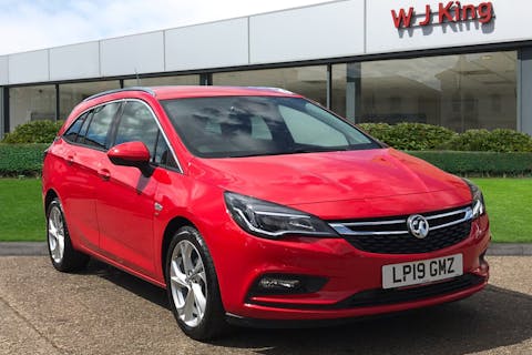 Red Vauxhall Astra 1.4 SRi S/S 2019
