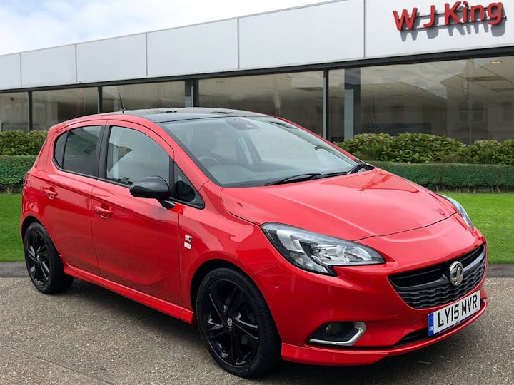 Red Vauxhall Corsa 1.0 Limited Edition Ecoflex S/S 2015