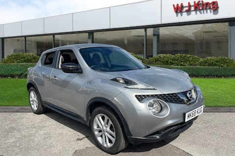 Silver Nissan Juke 1.2 Bose Personal Edition Dig-t 2018