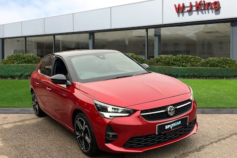 Red Vauxhall Corsa 1.2 Ultimate 2023