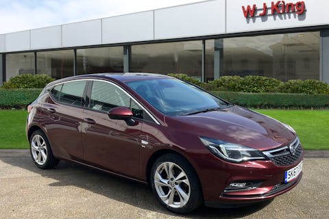 Red Vauxhall Astra 1.4 SRi S/S 2017