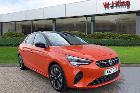 Orange Vauxhall Corsa 0.0 Elite Nav 2021