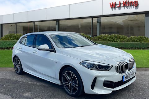 White BMW 1 Series 1.5 118i M Sport 2020