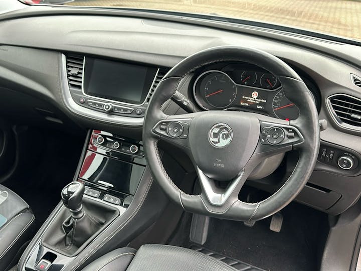 Grey Vauxhall Grandland X 1.2 Elite Nav Premium 2021