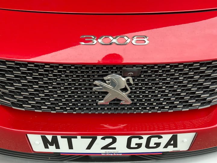 Red Peugeot 3008 1.2 Puretech S/S GT Premium 2022