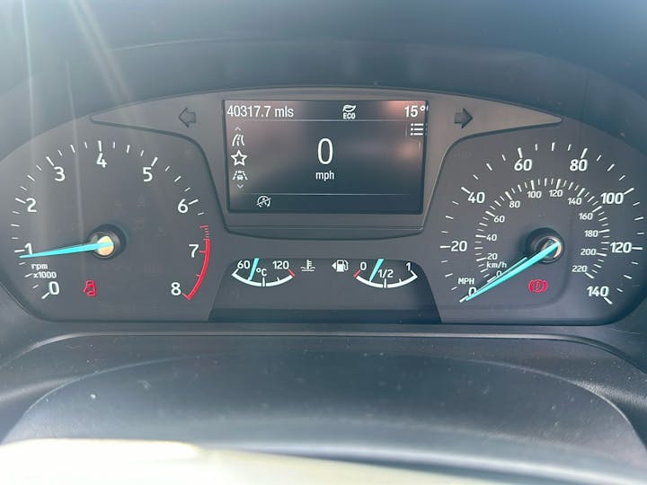 Blue Ford Fiesta 1.0 Zetec 2019