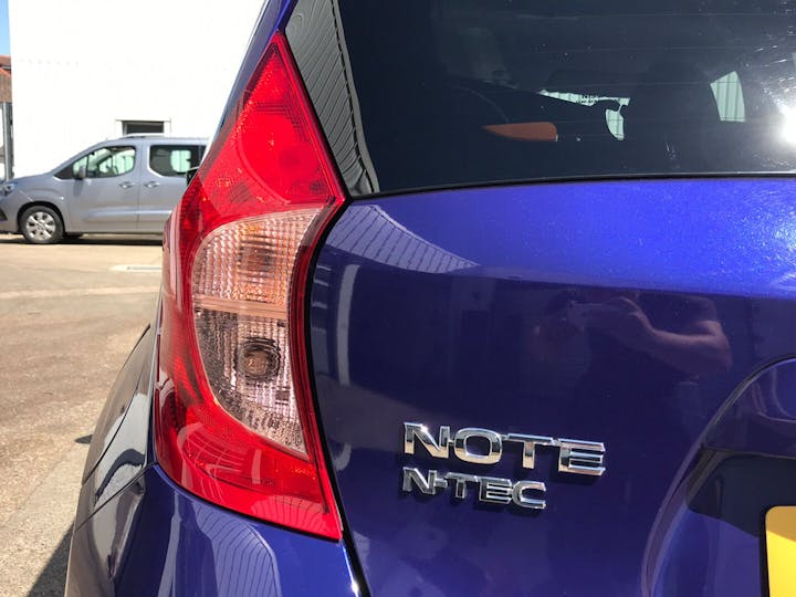 Blue Nissan Note 1.2 N-tec 2015