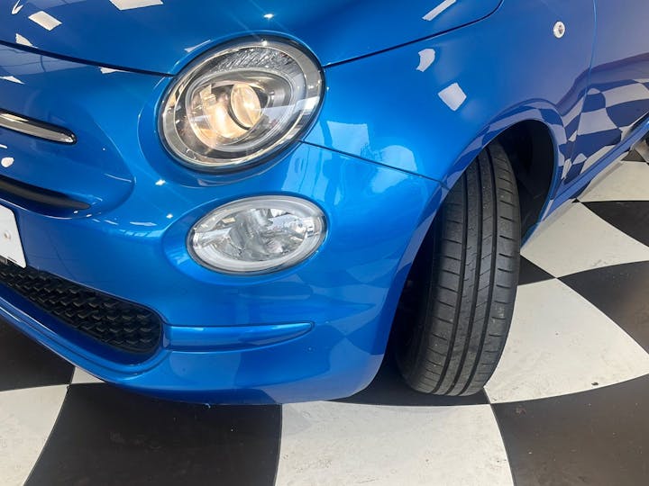 Blue FIAT 500 1.2 Mirror 2017
