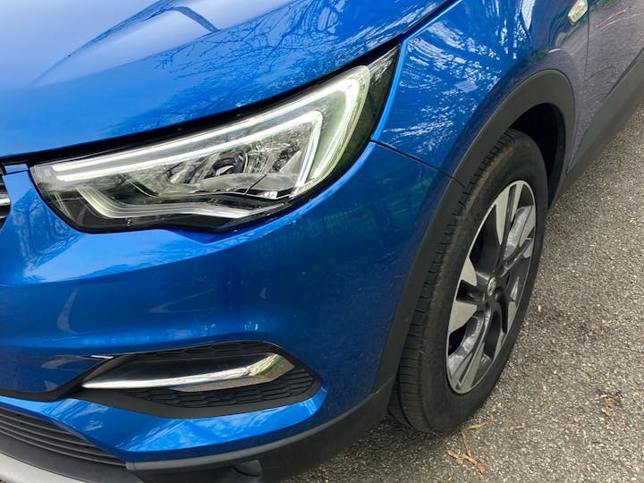 Blue Vauxhall Grandland X 1.2 SE Premium 2020