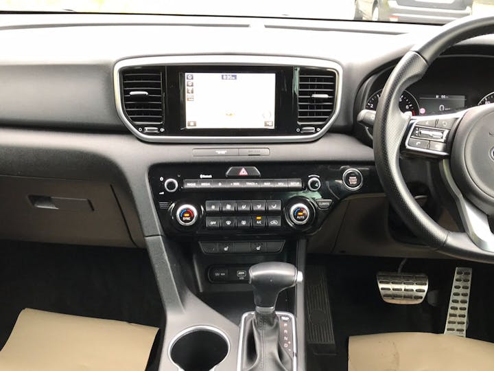 Black Kia Sportage 1.6 GT-line Isg 2019