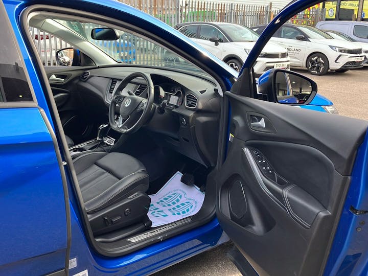 Blue Vauxhall Grandland X 1.2 Elite Nav Premium 2020