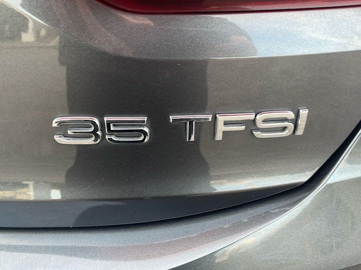 Grey Audi Q3 1.5 Sportback TFSI S Line Mhev 2020