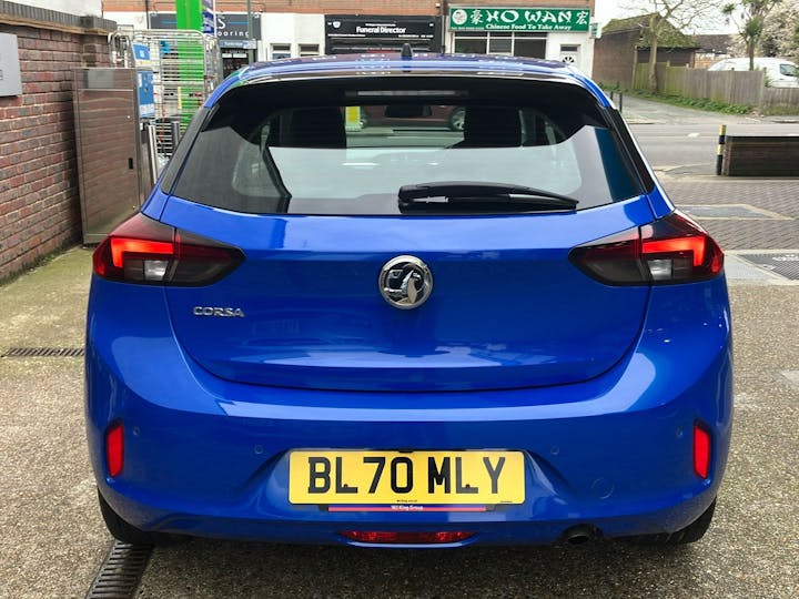 Blue Vauxhall Corsa 1.2 Elite 2021