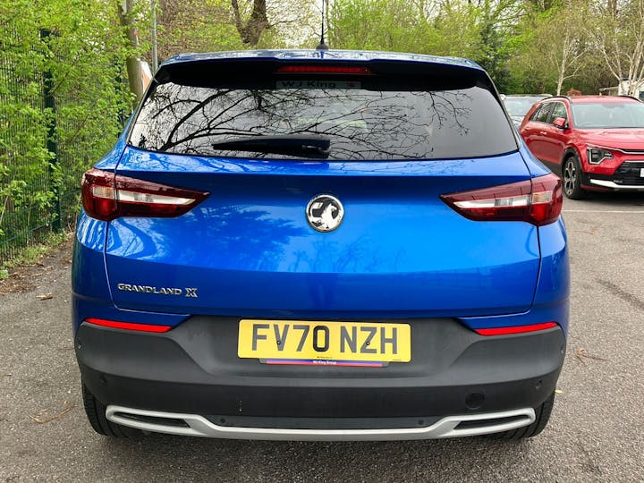 Blue Vauxhall Grandland X 1.2 SE Premium 2020