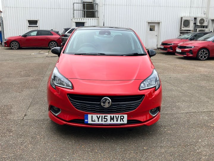Red Vauxhall Corsa 1.0 Limited Edition Ecoflex S/S 2015