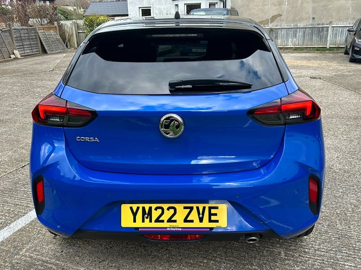 Blue Vauxhall Corsa 1.2 GS Line 2022