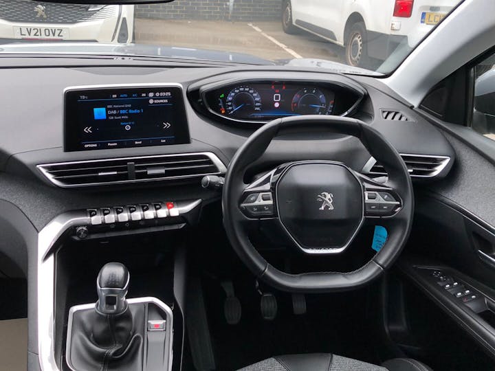 Grey Peugeot 3008 1.5 Bluehdi S/S Allure 2018